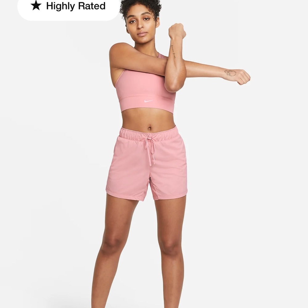 Pink Nike shorts